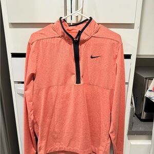 Nike Orange Dri-FIT Top with Black Trim